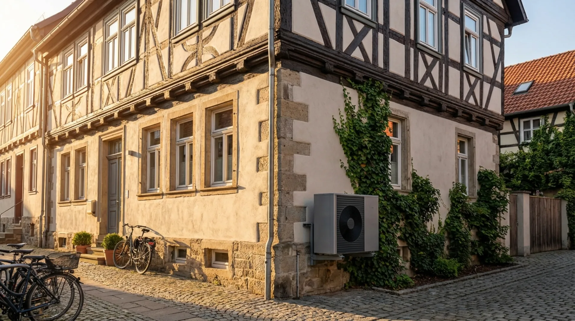 Wärmepumpe im Altbau — geht das?